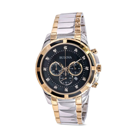 Bulova de hombre banda de metal 44 mm – 98D132