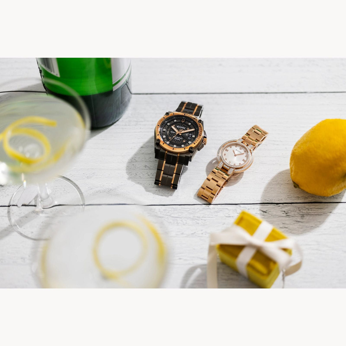 Bulova Icon de caballero pulsera de metal 46 mm – 98D149