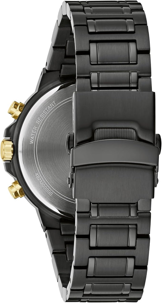 Bulova Diamond de hombre pulsera de metal – 98D190