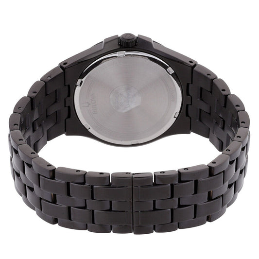 Bulova Crystal de hombre correa de metal – 98K101
