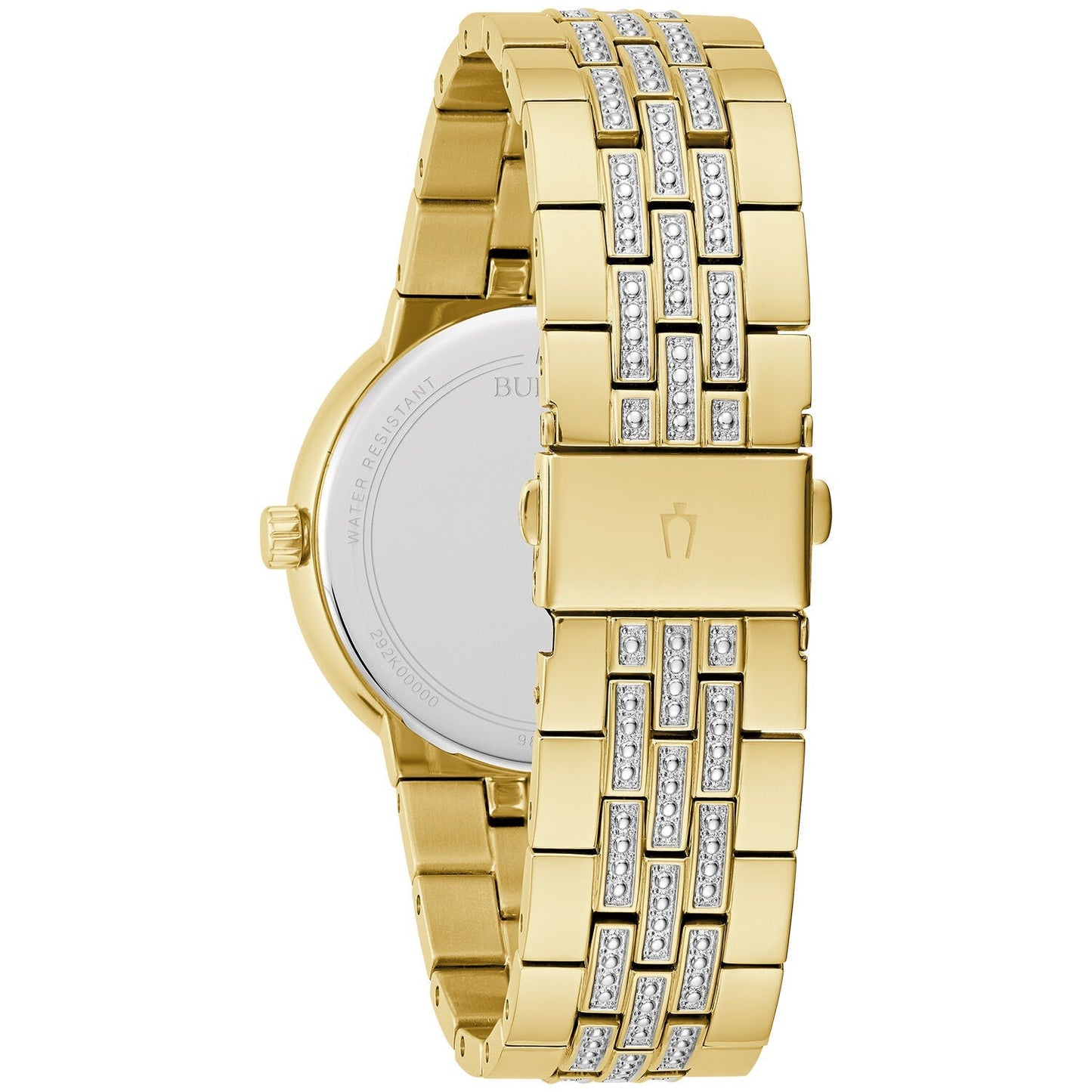 98K113 Reloj Bulova Crystal Dorado para Hombre