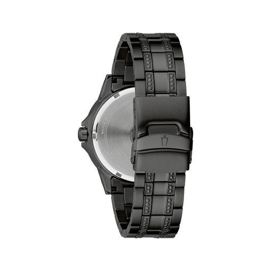 Bulova Crystal de hombre banda de metal – 98K119