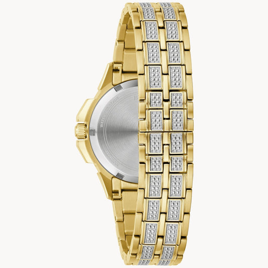 Bulova Octava de dama pulsera de metal 34 mm – 98L302