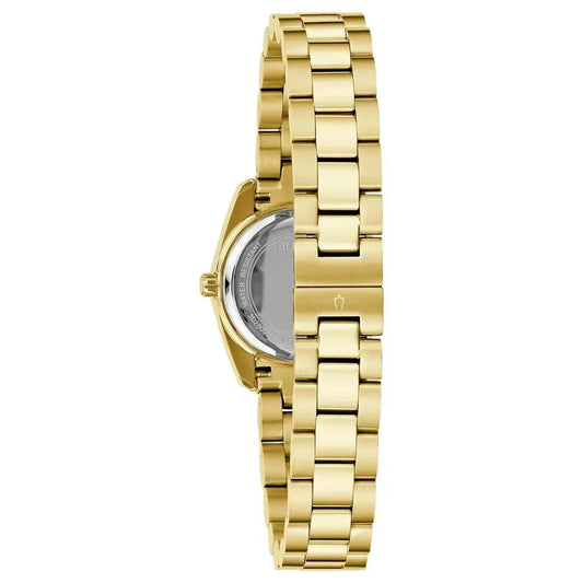 Bulova Cristal de señorita pulsera de metal – 98L315