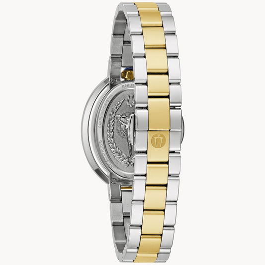 Bulova Rubaiyat de mujer correa de metal – 98L320