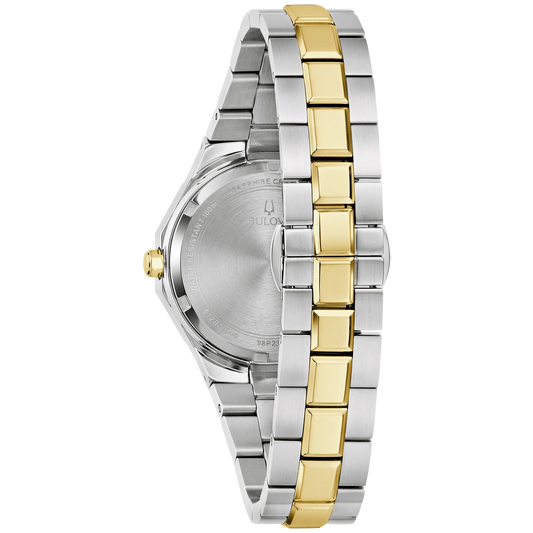 Bulova Prestige de dama banda de metal – 98P234
