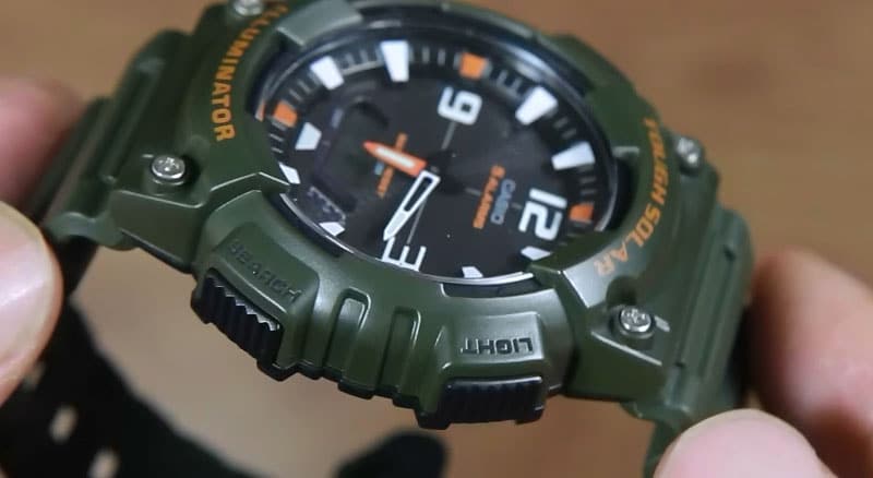 Casio para Hombre, Tough Solar Illuminator – AQ-S810W-3AV