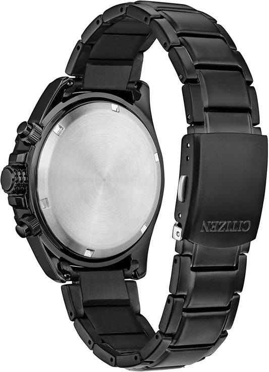 Citizen Eco-Drive de hombre pulsera de metal – AT2518-56L