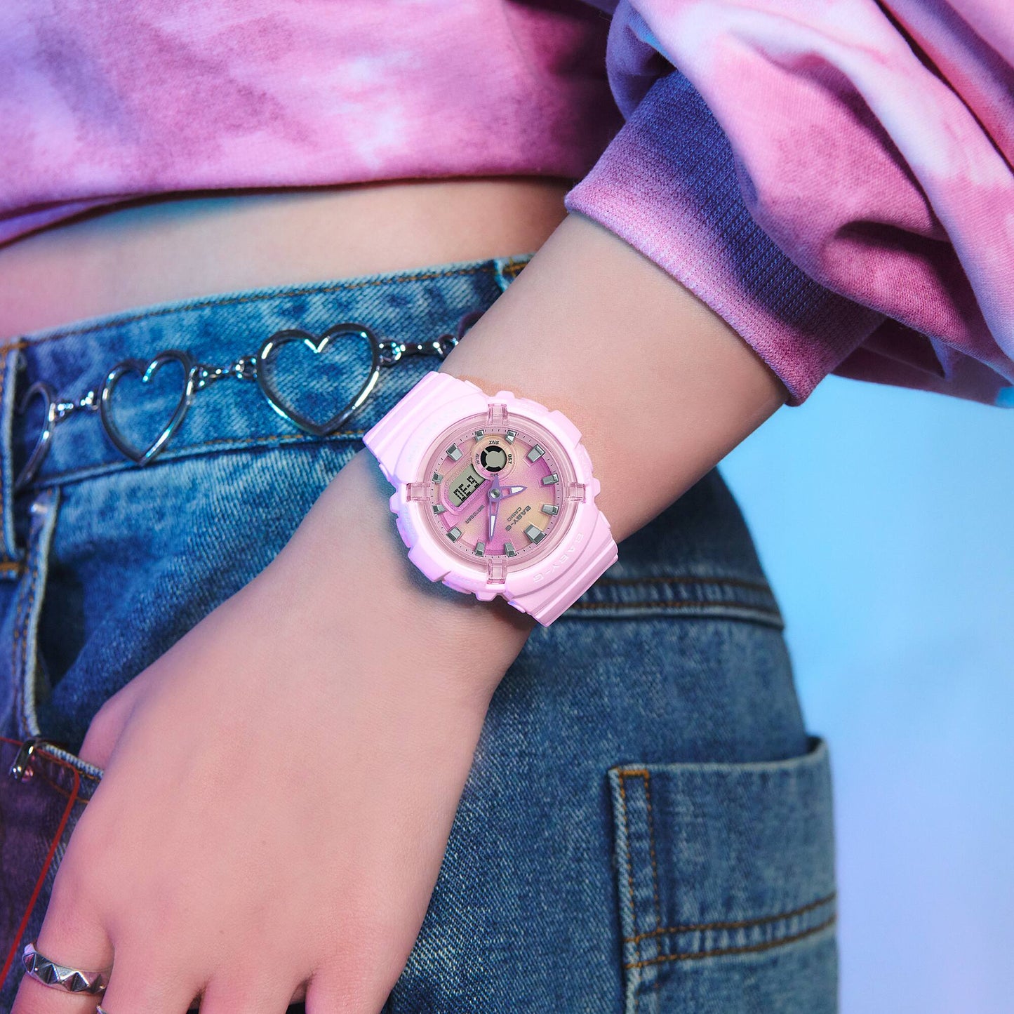 Baby-G de mujer pulsera de caucho – BGA-280TD-4A