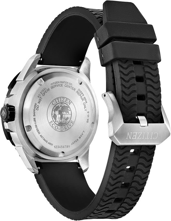 Citizen Promaster Eco-drive de hombre correa de caucho – BJ7128-08E