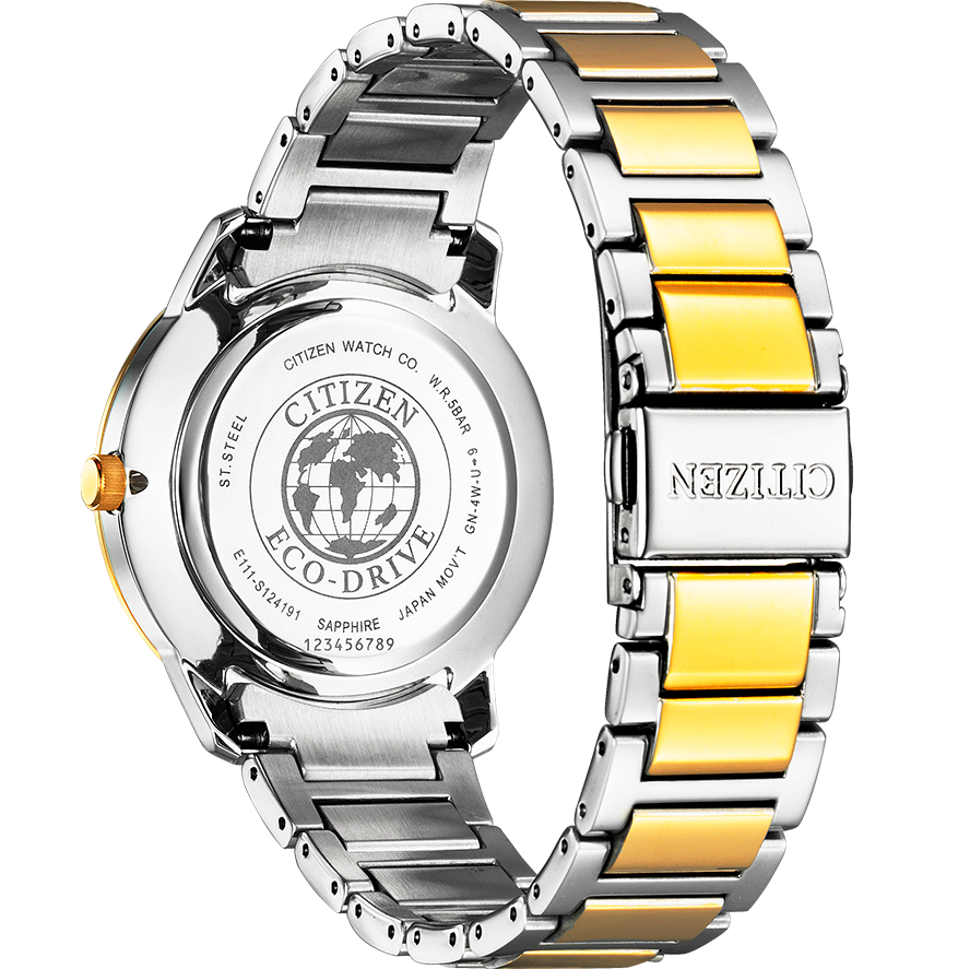 Citizen Eco-Drive de hombre pulsera de metal – BM7524-87Y