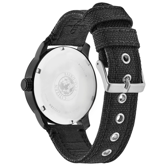 Citizen Garrison de hombre pulsera de tela Eco-drive – BM8475-00F