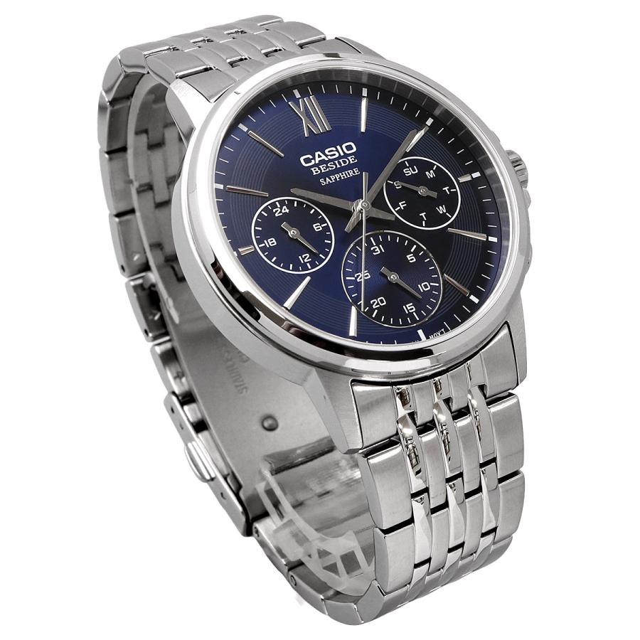 Casio de hombre correa de metal – BMS-300D-2AV