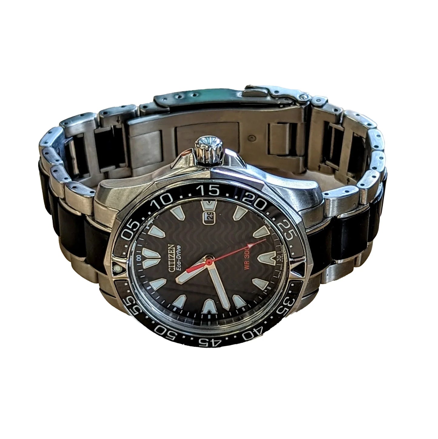 Citizen Eco-Drive de caballero banda de metal – BN0030-71E