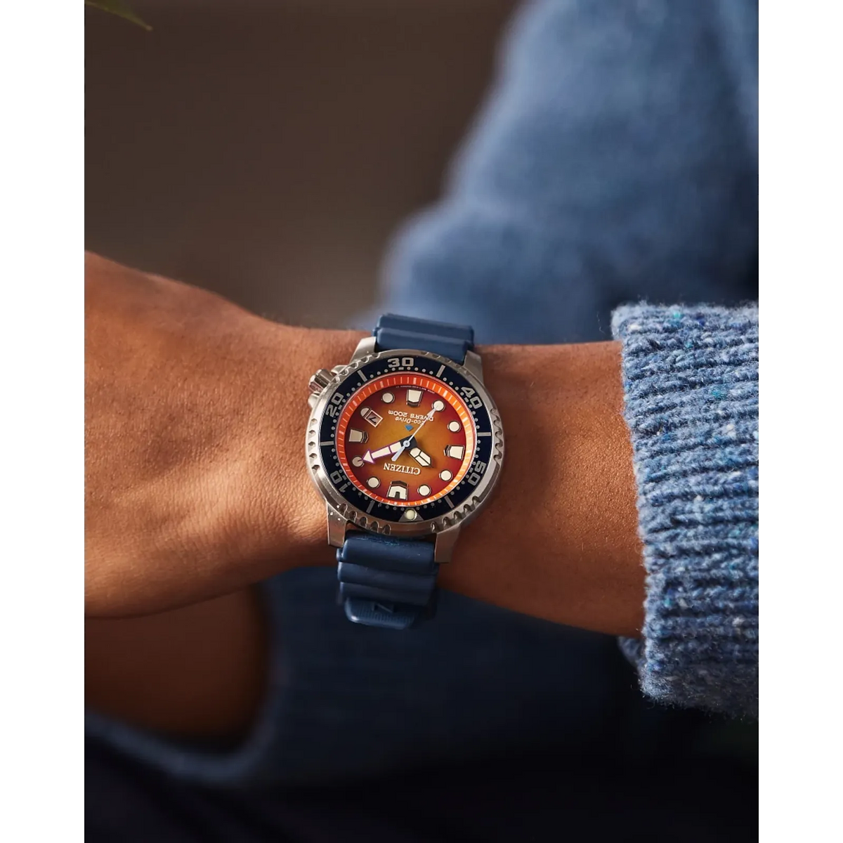 Citizen Promaster Dive Eco-drive Unisex banda de silicona 44 mm – BN0169-03X