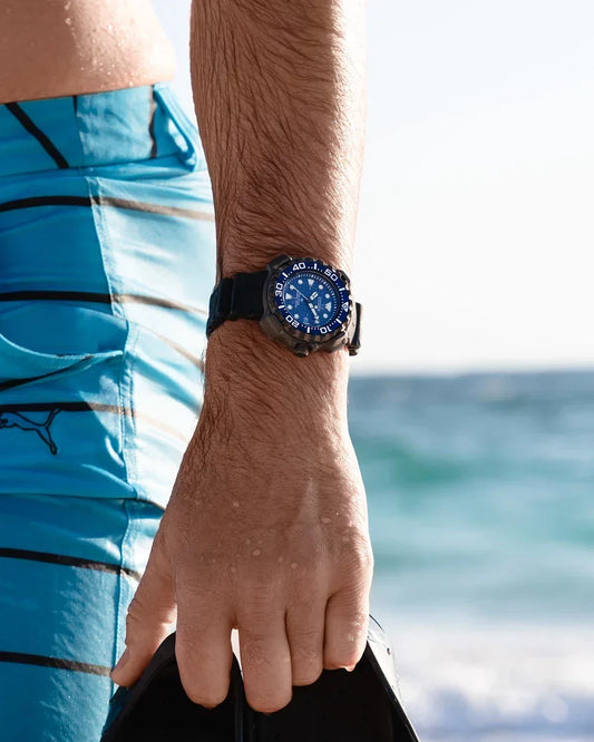 Citizen Promaster Dive de caballero pulsera de caucho Eco-Drive – BN0225-04L