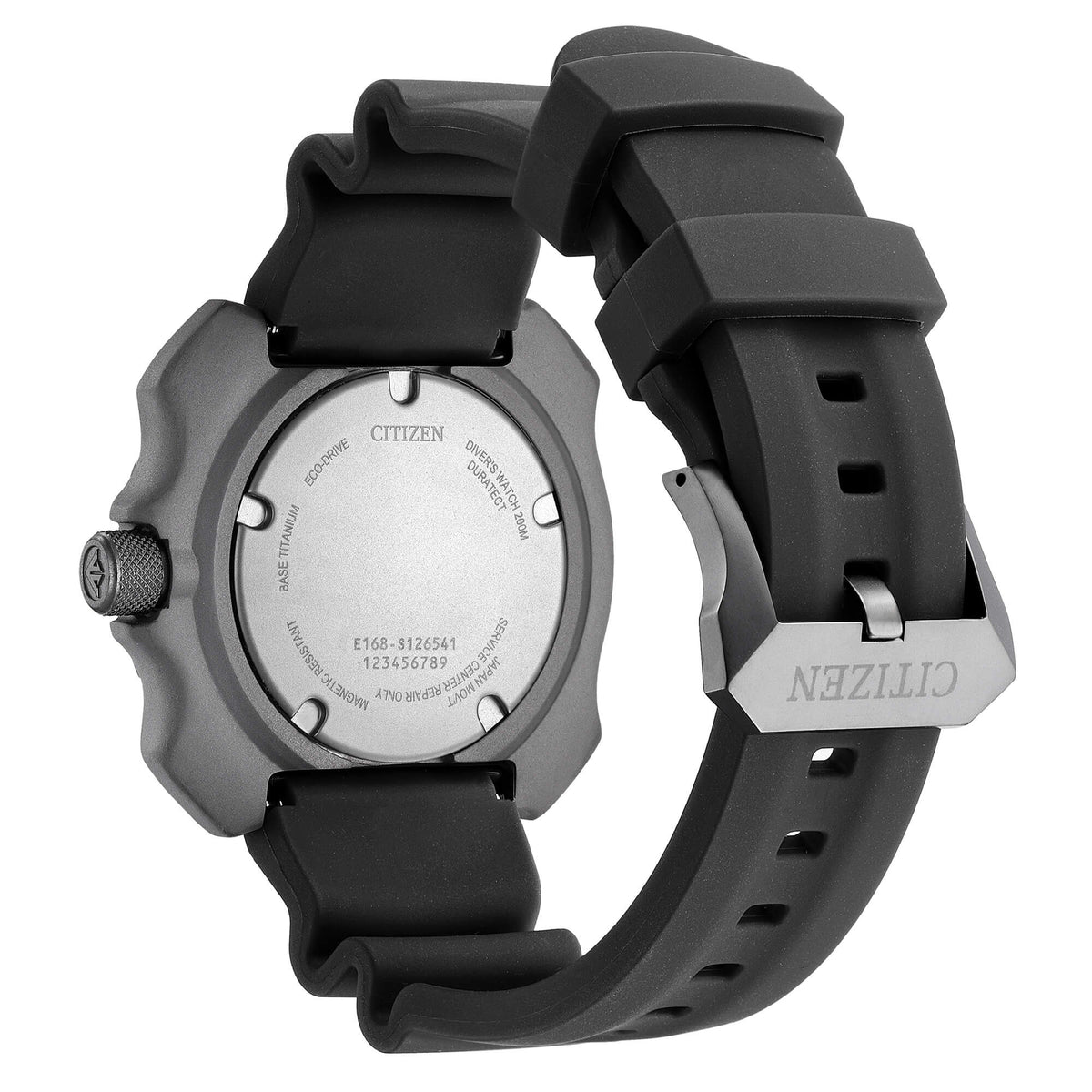 Citizen Eco-drive para hombre pulsera de resina – BN0227-17X
