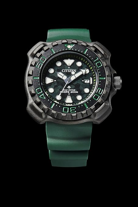 Citizen Promaster Eco-drive de caballero pulsera de caucho – BN0228-06W