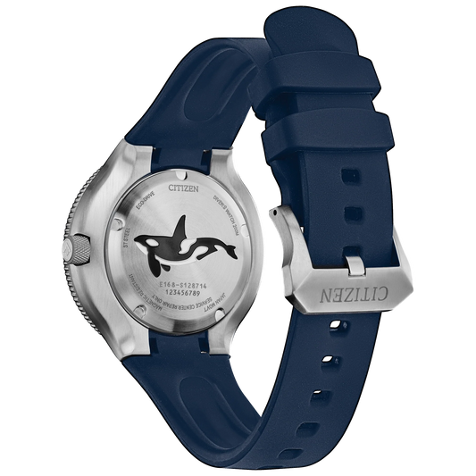 Citizen Eco-Drive Orca para hombre pulsera de caucho – BN0231-01L
