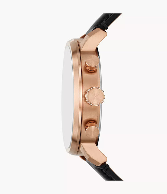 Fossil Rhett de hombre pulsera de cuero – BQ2893
