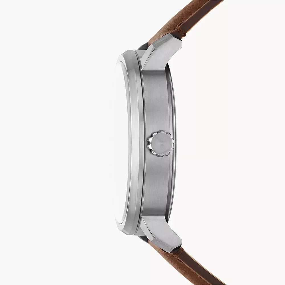 Fossil Rhett de caballero banda de piel 43 mm – BQ2908