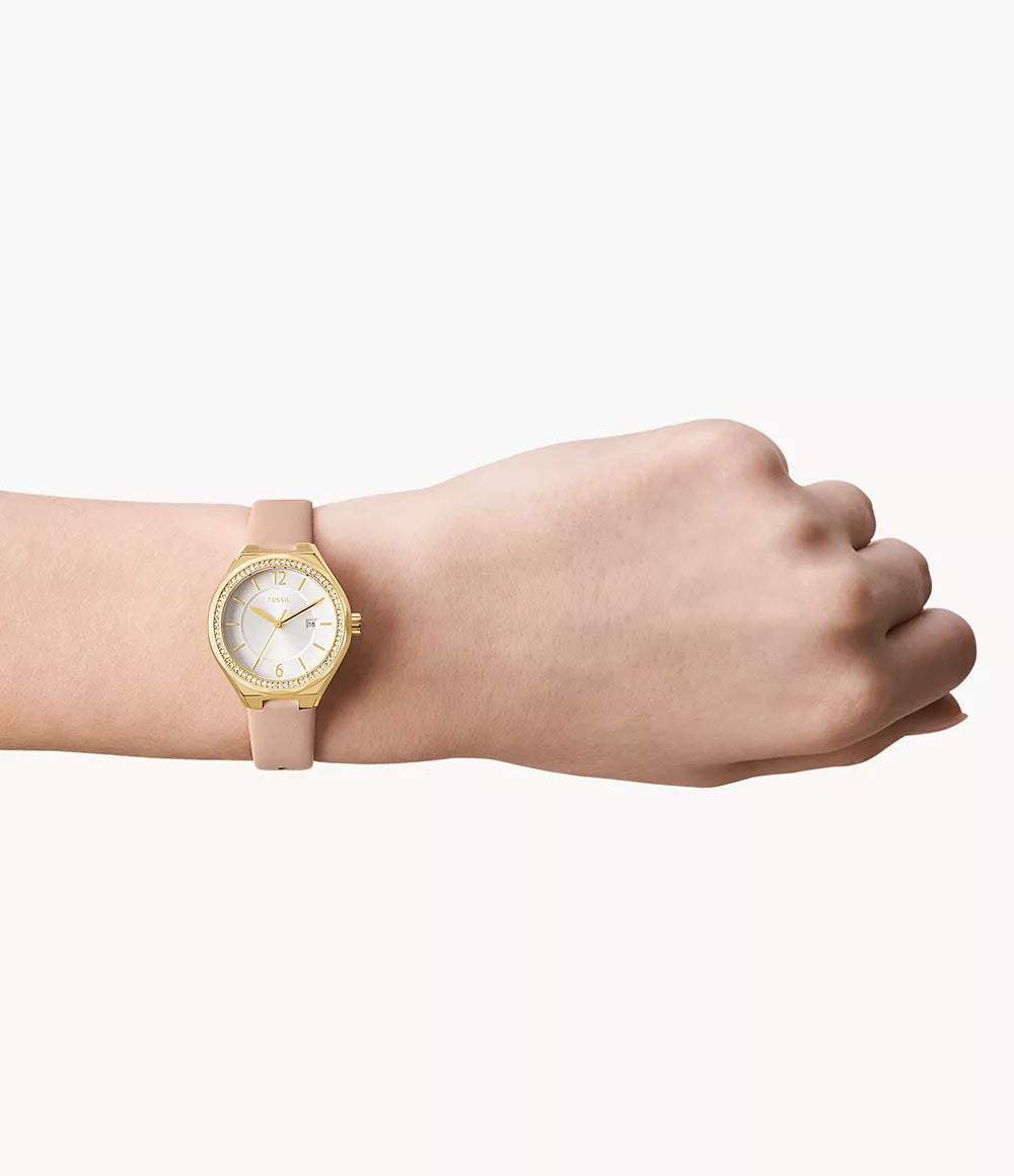 Fossil Eevie de mujer pulsera de cuero 30 mm – BQ3804
