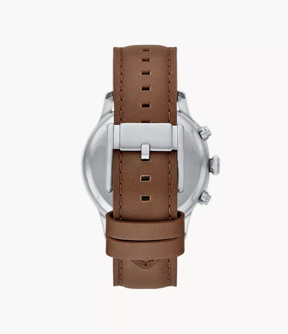 Fossil Bennett de hombre pulsera de piel 45 mm – BQM7090