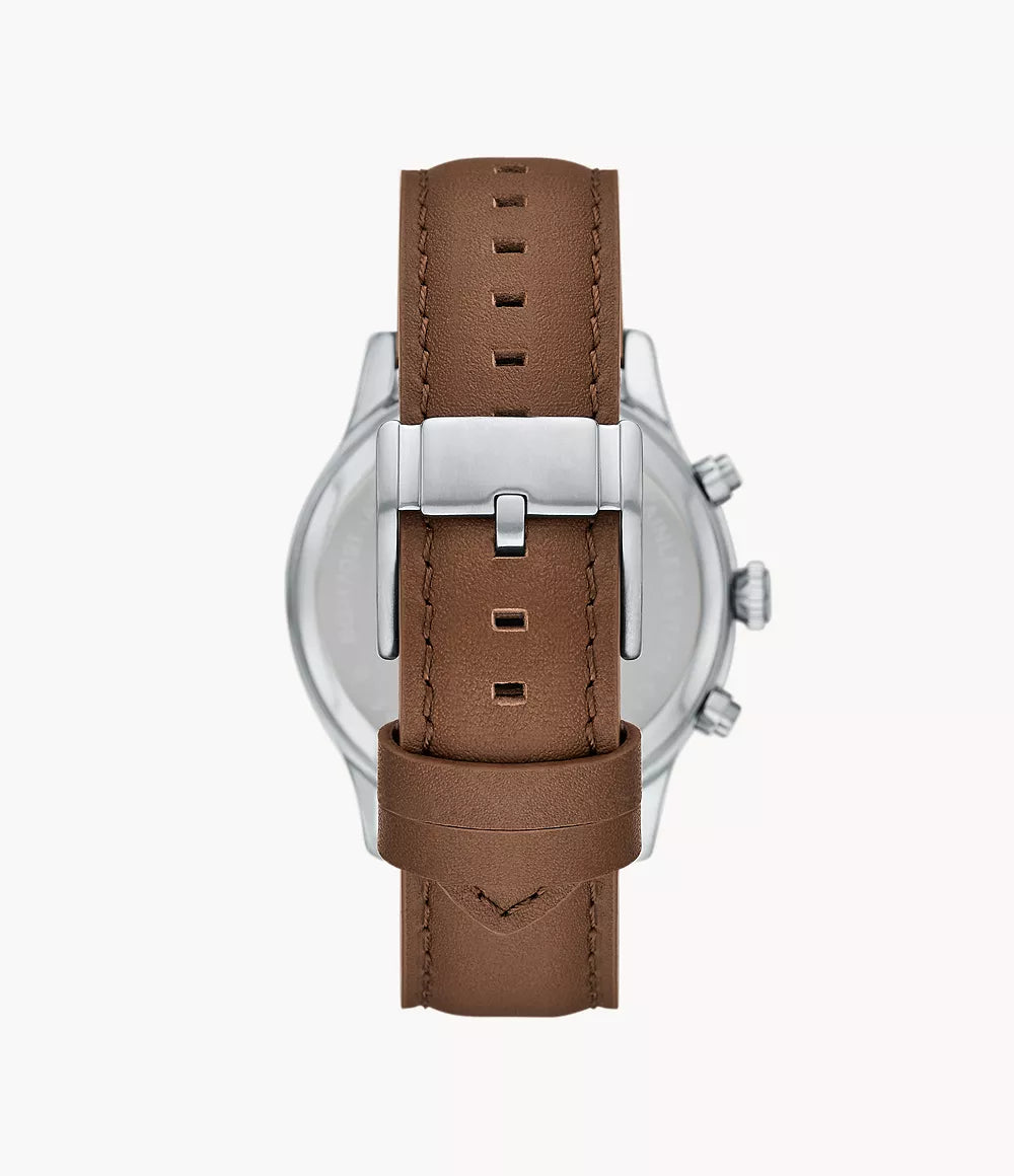 Fossil Bennett de hombre banda de piel 45 mm – BQM7091