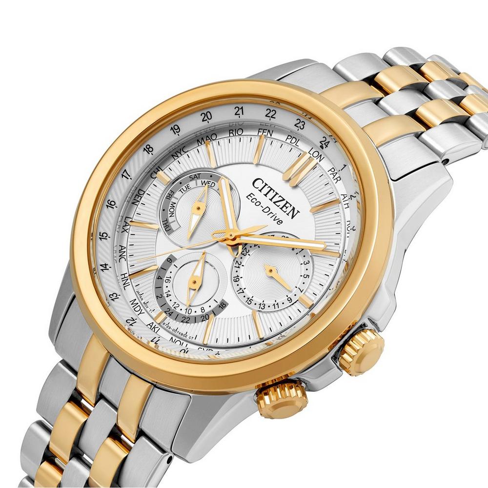 Citizen Eco-Drive de caballero pulsera de metal – BU2104-55A