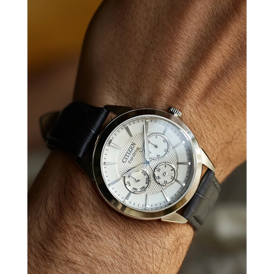 Citizen Rolan Eco-drive de hombre pulsera de piel 40 mm – BU2110-01A