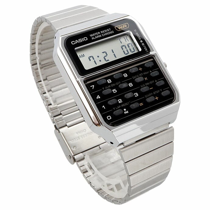 Casio Unisex Calculadora Alarma Cronógrafo – CA-500WE-1A