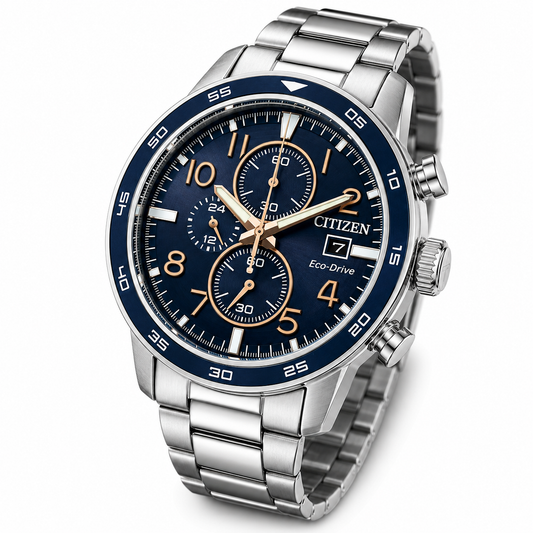 Citizen Eco-Drive de hombre correa de metal – CA0647-52L