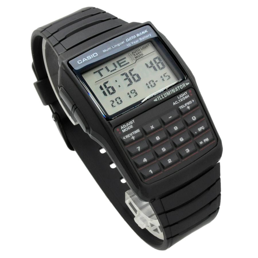 Casio para Caballero, Illuminator Data Bank 10 Años de Batería – DBC-32-1A