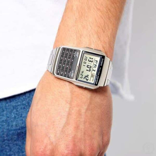 Casio para Caballero, Illuminator Data Bank 10 Años de Batería – DBC-32D-1A