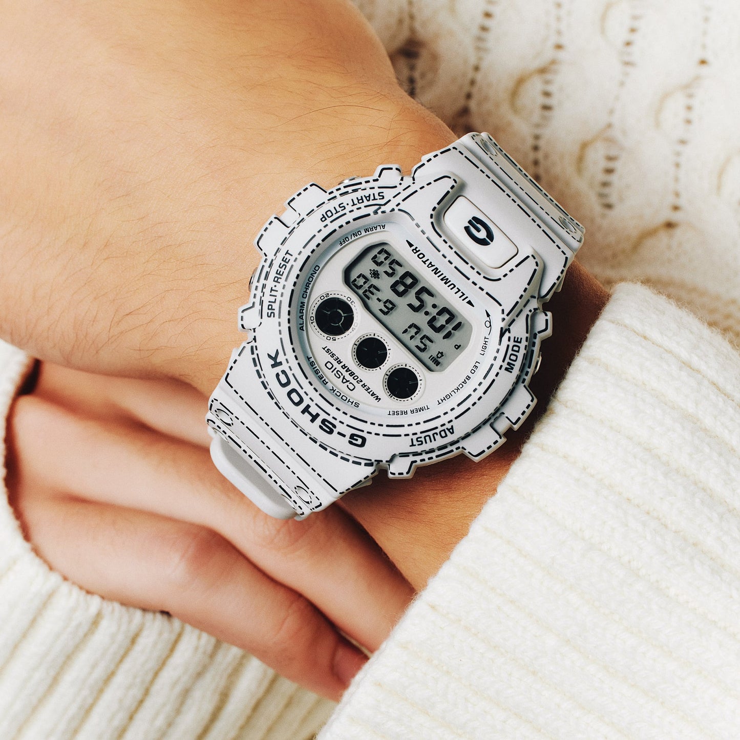 DW-6900RGM-5 Reloj G-Shock de hombre correa de silicona