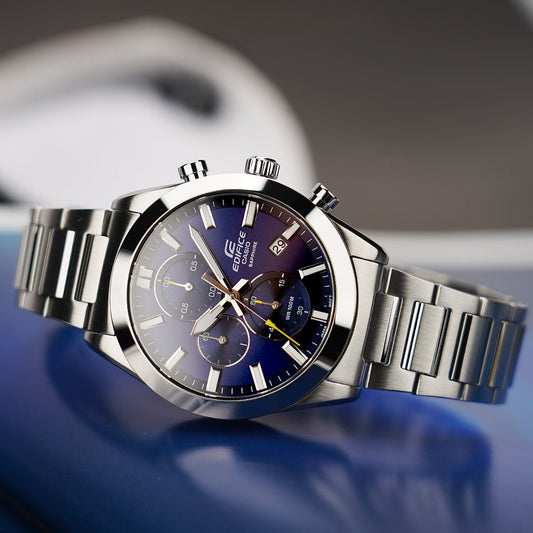 Edifice para Hombre cristal zafiro – EFB-710D-2AV