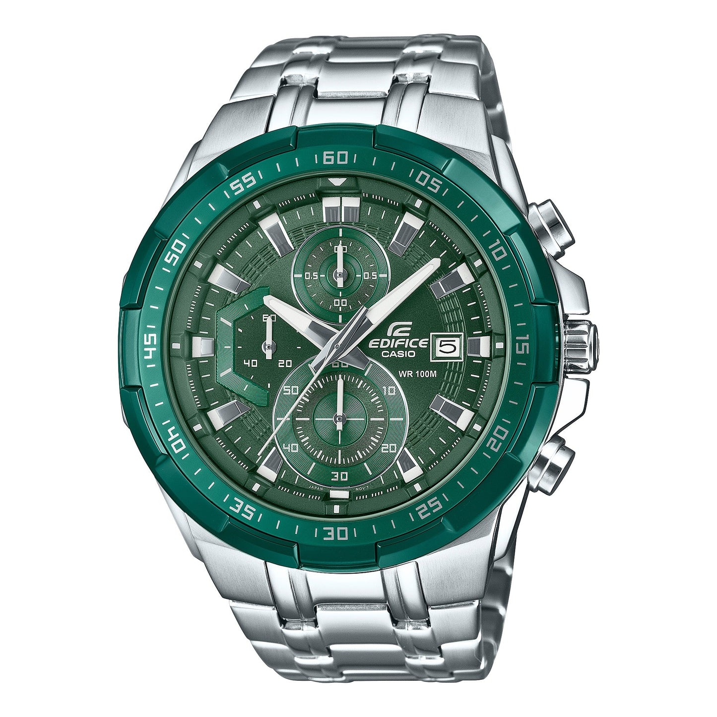 Edifice de hombre pulsera de metal – EFR-539DE-3AV