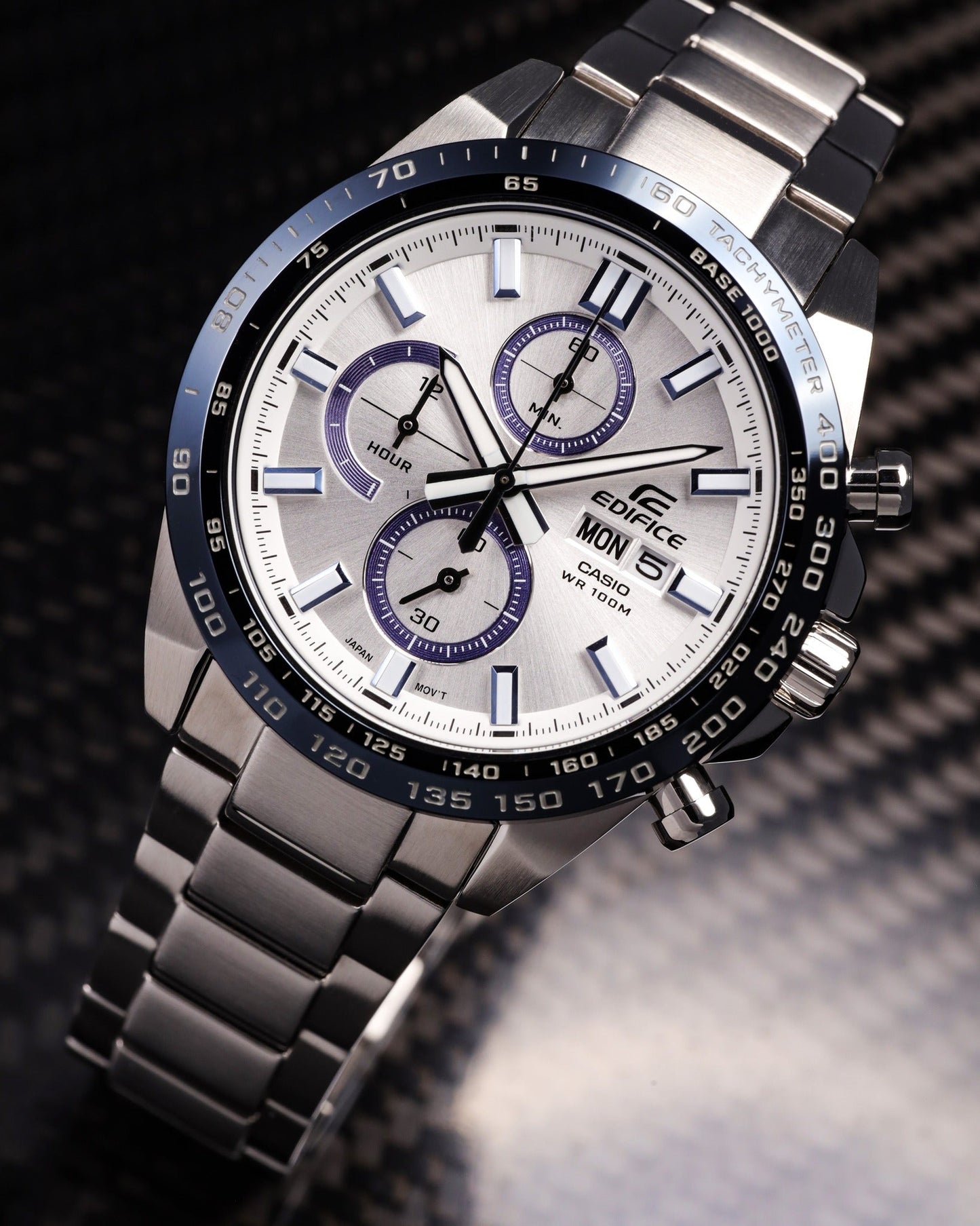 Edifice de hombre correa de metal – EFR-574DE-7AV