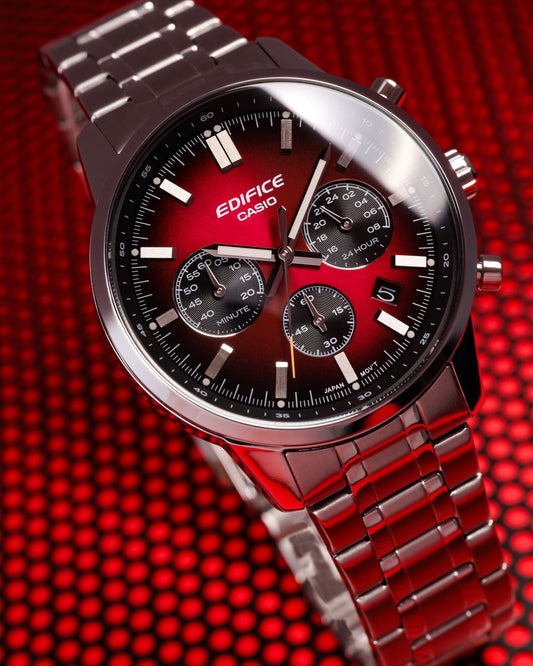 Edifice de hombre correa de metal – EFR-575D-4A