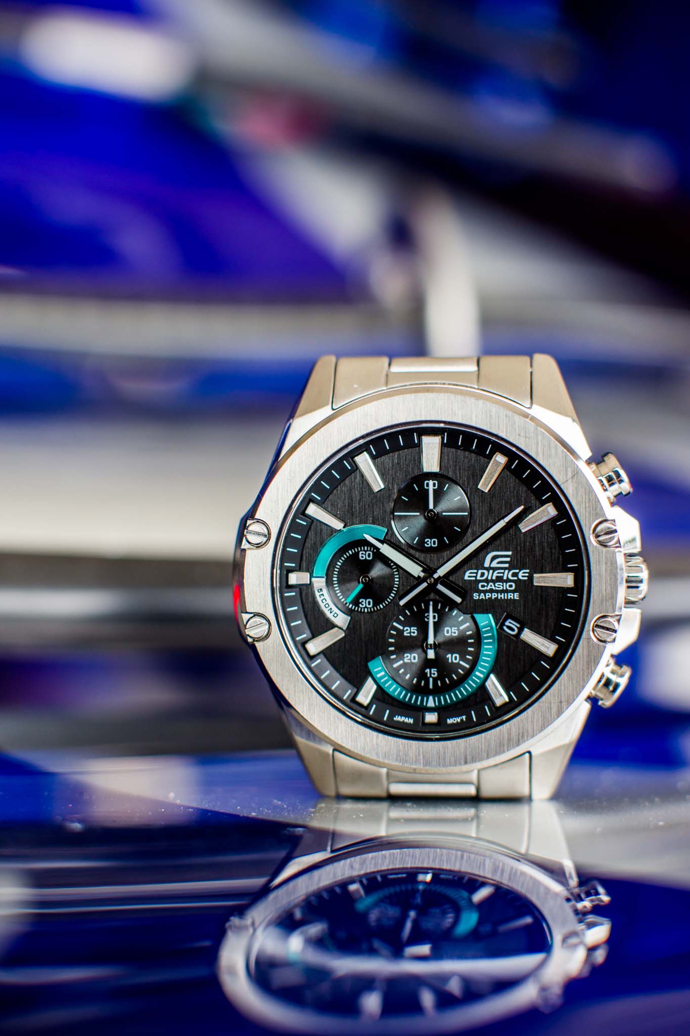 Edifice cristal zafiro para Hombre – EFR-S567D-1AV