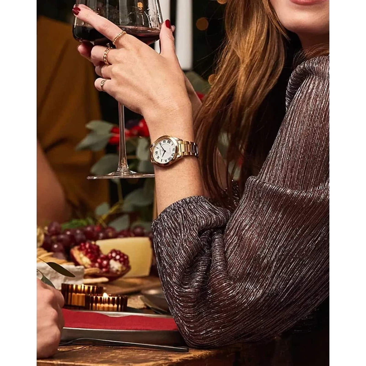 Citizen Arezzo Eco-drive para dama pulsera de acero inoxidable – EM0973-55A