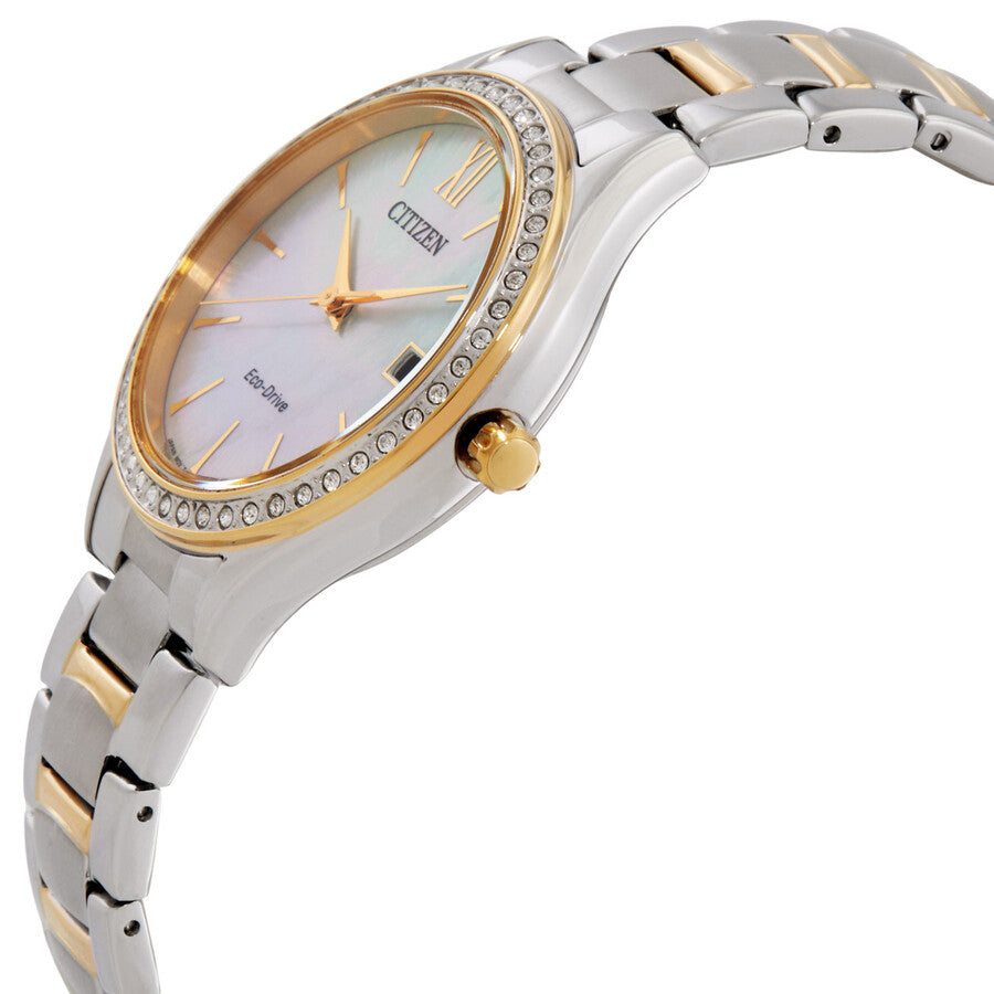 Citizen Crystal Eco-Drive de mujer correa de metal – EO1188-56D