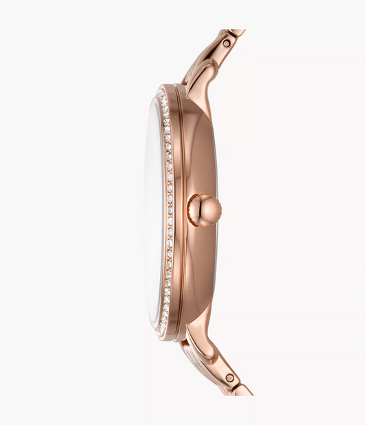 Fossil Jacqueline de dama banda de metal – ES5165