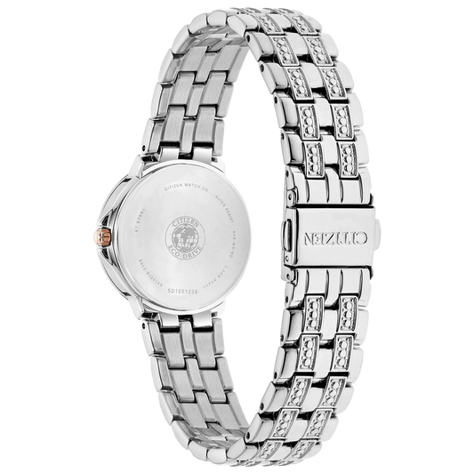 Citizen Silhouette de mujer correa de metal Eco-Drive – EW2340-58A