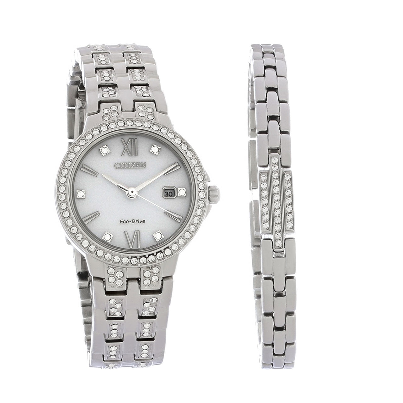 Citizen Silhouette de mujer correa de metal – EW2341-63A