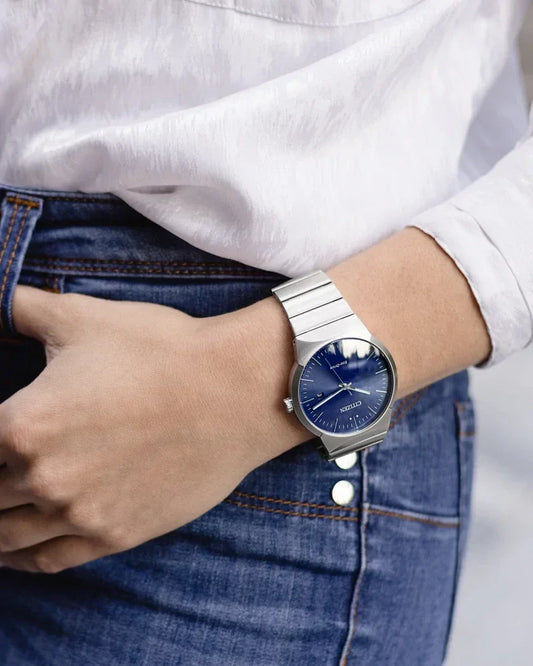 Citizen Axiom Eco-Drive de mujer pulsera de metal – EW2670-53L