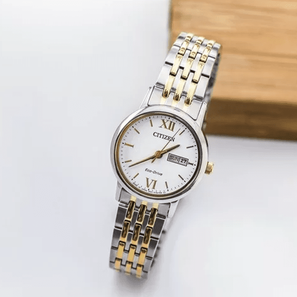 Citizen Eco-Drive para mujer pulsera de metal – EW3254-87A
