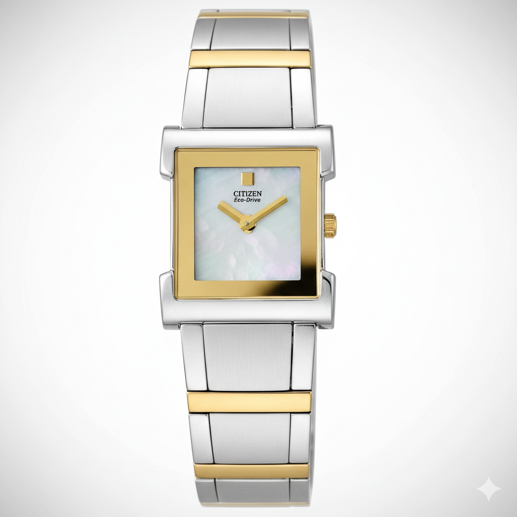 EW8314-55D Reloj Citizen unisex Eco-Drive pulsera de metal
