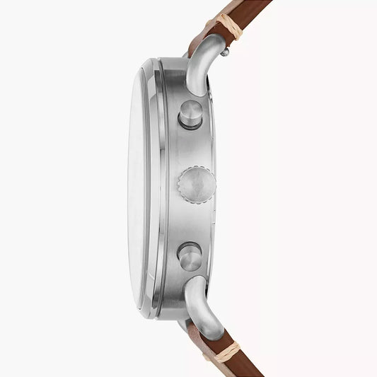 Fossil The Commuter de caballero correa de piel – FS5402
