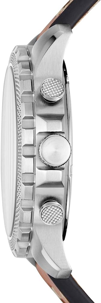 Fossil Bowman de hombre banda de cuero 46 mm – FS5602